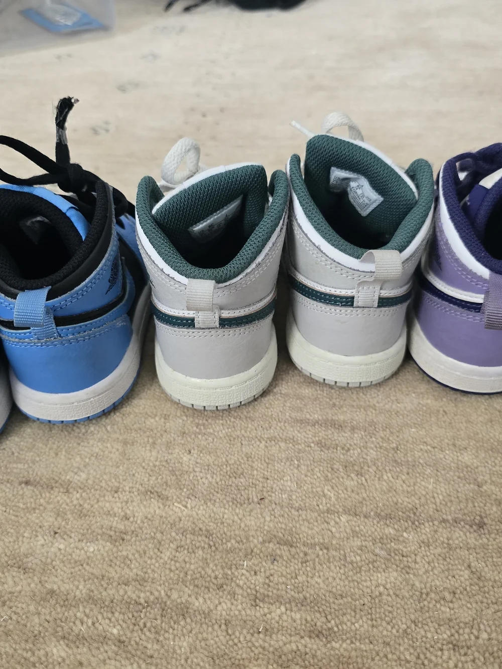 Nike three pairs